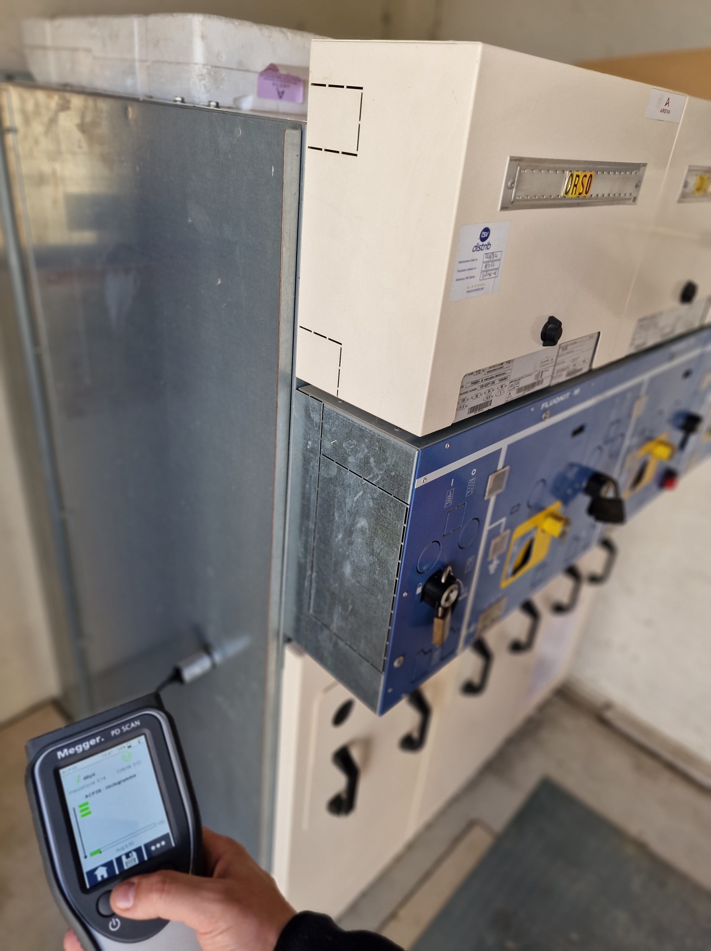 Mesure de décharge partielle